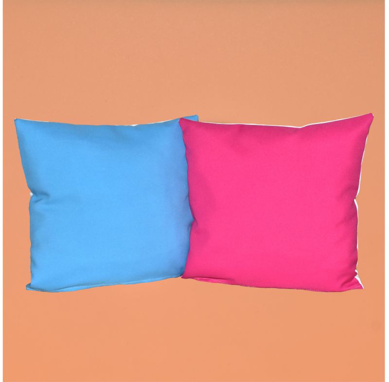 Párové dekorační polštáře - Lovec/kořist