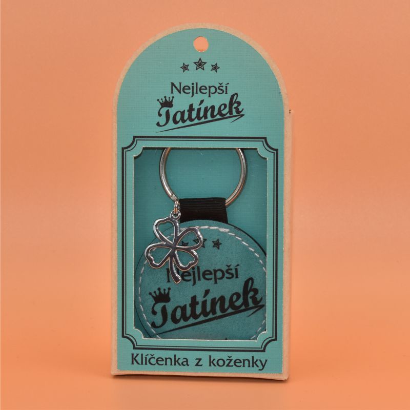 Klíčenka kůže - Nejlepší tatínek