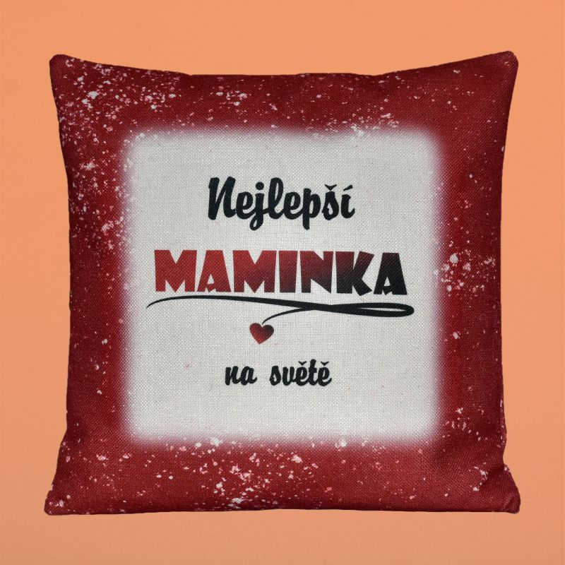 Dekorační polštář - Nejlepší maminka
