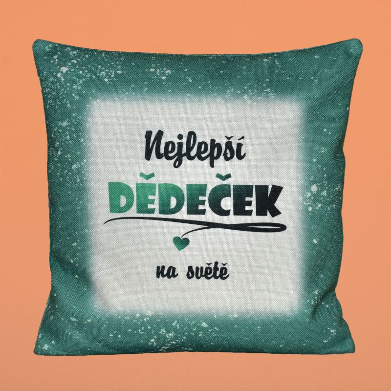 Dekorační polštář - Nejlepší dědeček
