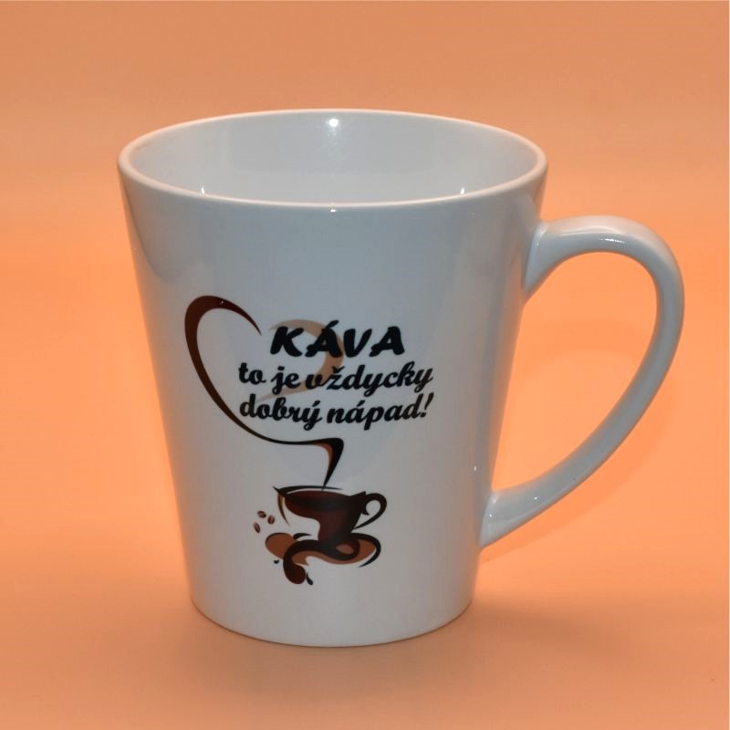 Keramický hrnek na latte - Dobrý nápad