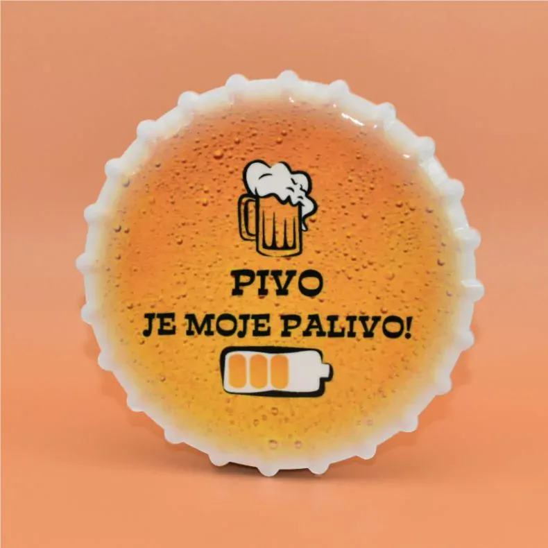 Keramický podtácek - Pivo je moje palivo