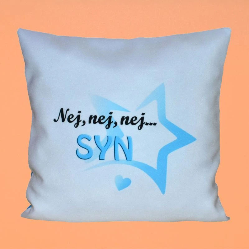 Dekorační polštář - NEJ syn