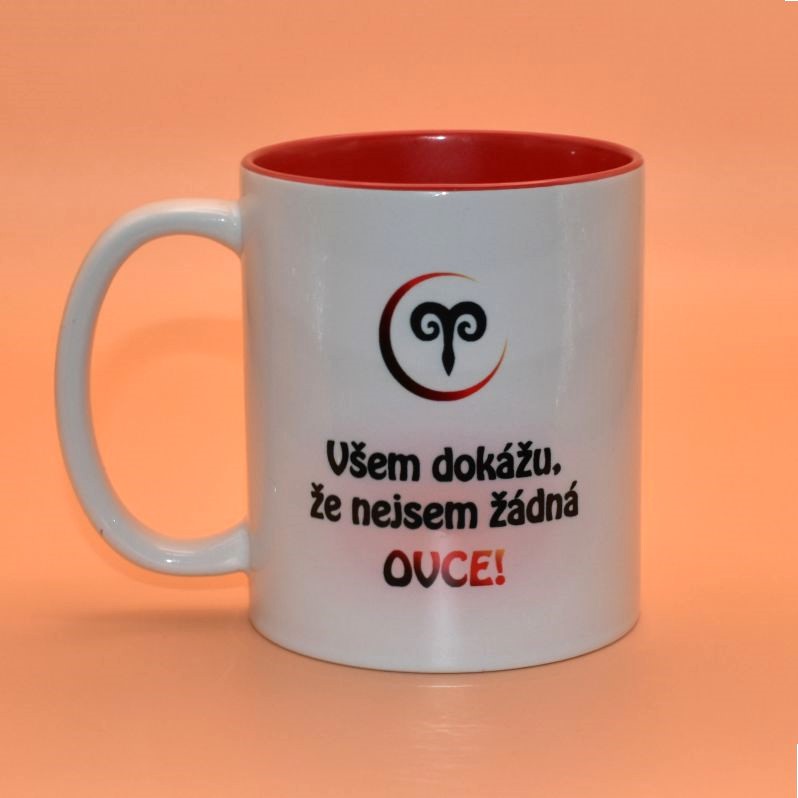 Keramický hrnek s potiskem - Zvěrokruh - Beran