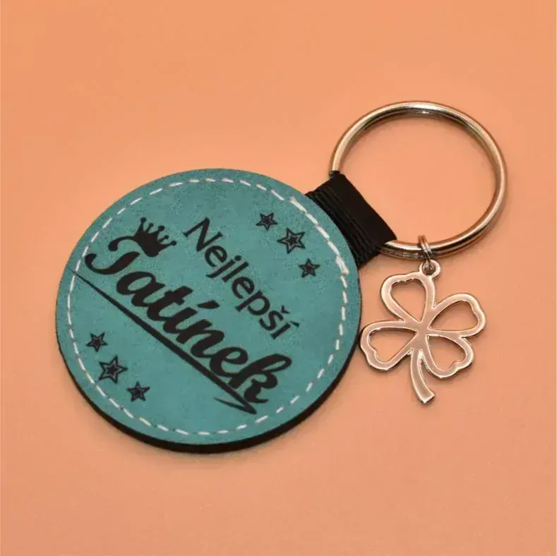 Klíčenka kůže - Nejlepší tatínek