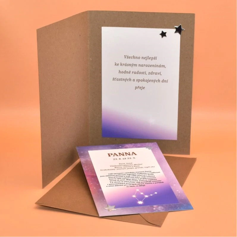 Gratulace - Znamení zvěrokruhu stříbrná - Štír