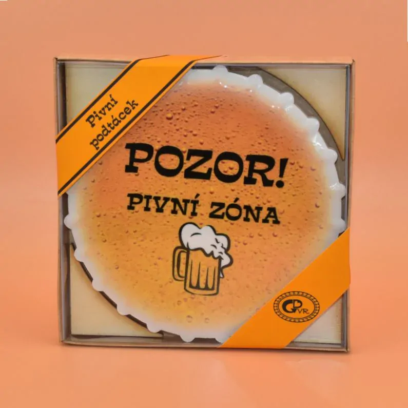 Keramický podtácek - Pivní zóna