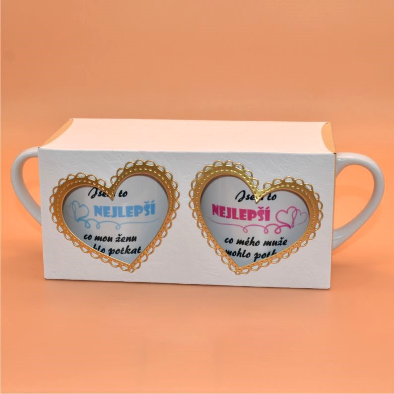 Párové keramické hrnky mini - Jsem to nejlepší