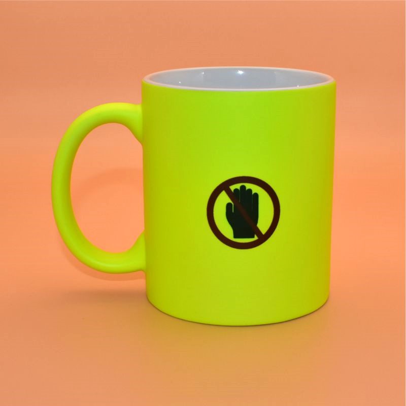 Keramický hrnek matný fluorescenční - Můj hrnek