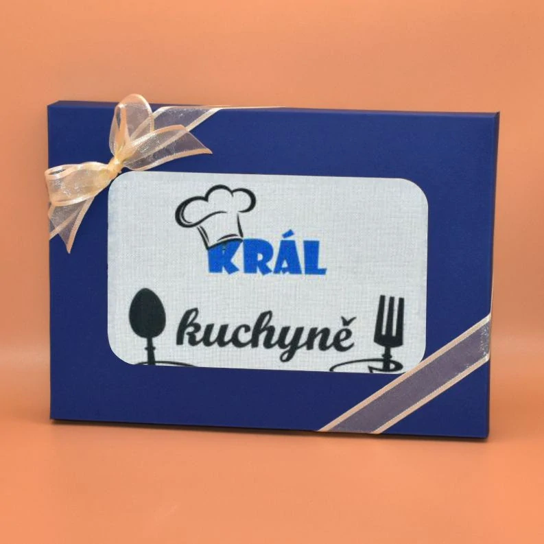 Kuchyňská zástěra - Král kuchyně