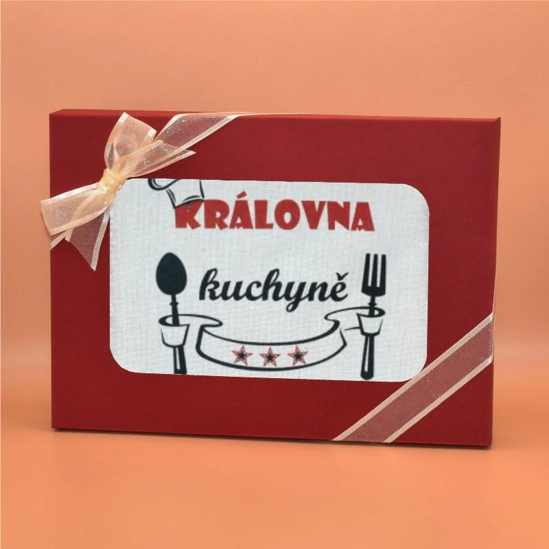 Kuchyňská zástěra - Královna kuchyně