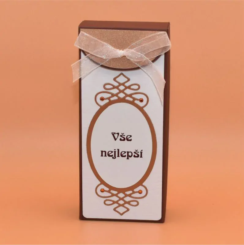 Malá bonboniera - Vše nejlepší červená