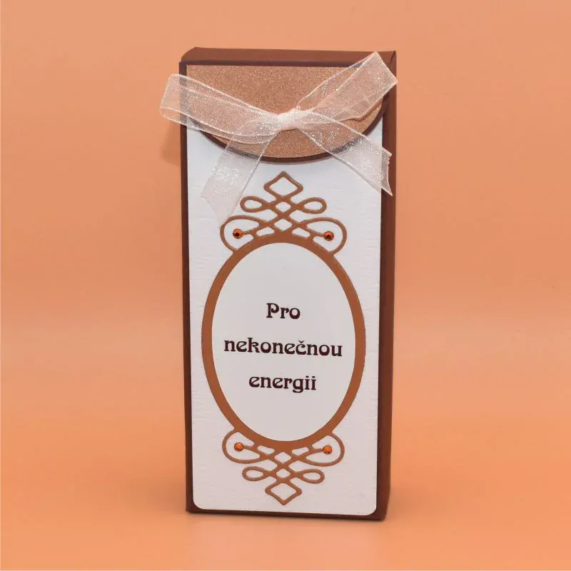 Malá bonboniera - Pro nekonečnou energii hnědá