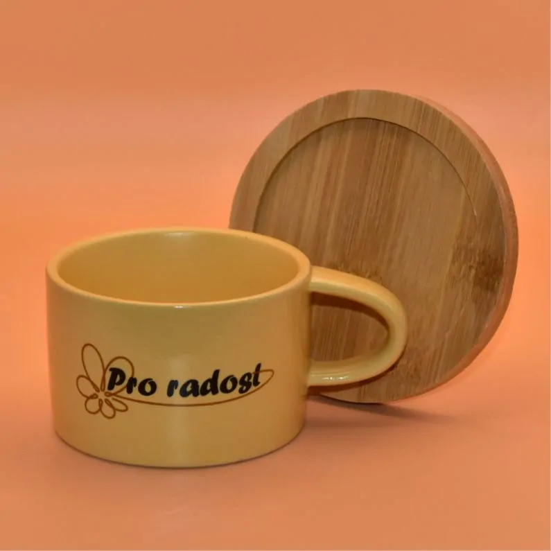 Keramický hrnek makronka - Pro radost