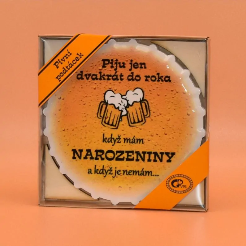 Keramický podtácek - Narozeniny