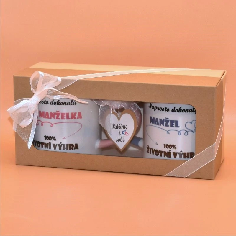 Párové keramické hrnky - Životní výhra