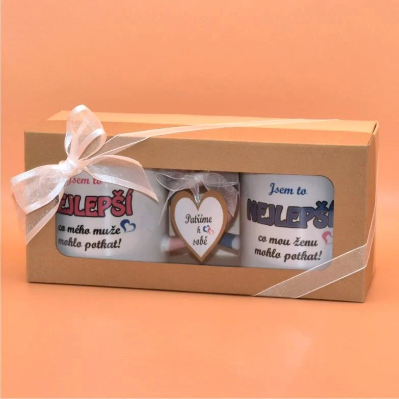 Párové keramické hrnky - Jsem to nejlepší