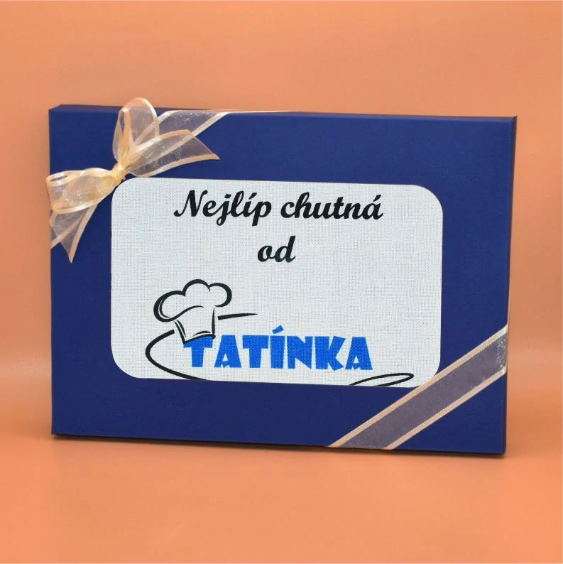 Kuchyňská zástěra - Nejlíp chutná od tatínka