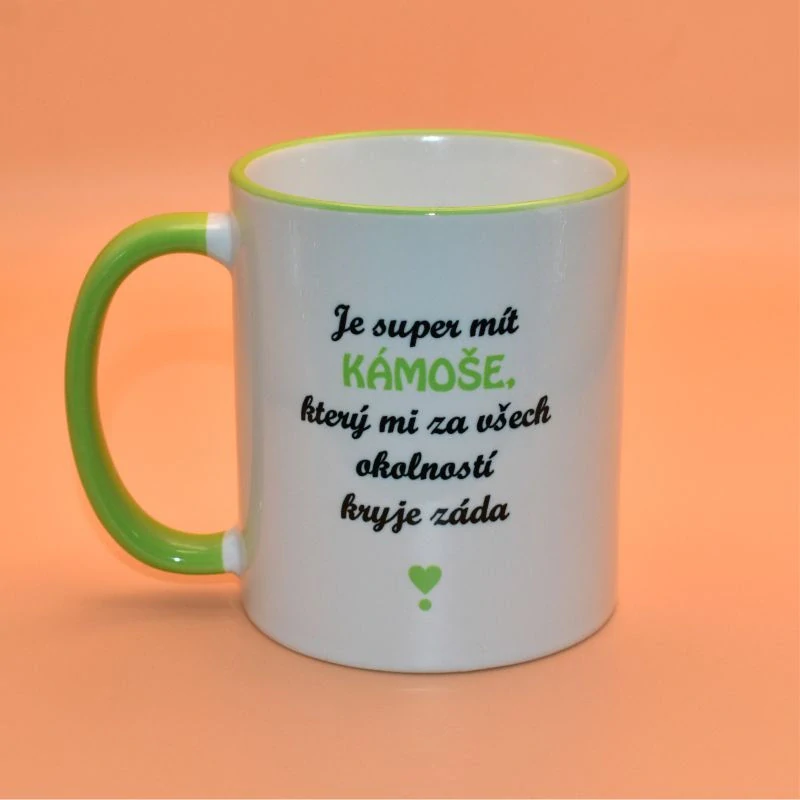 Keramický hrnek s potiskem Nej kámoš