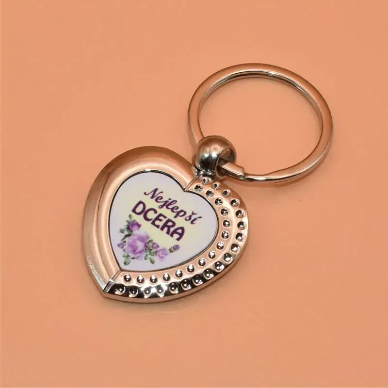 Klíčenka ROMANTIC - Nejlepší dcera