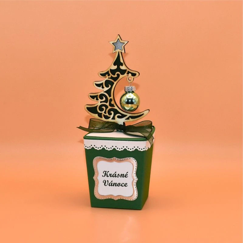 Italské lanýže - stromek vykrojený / zelená VV