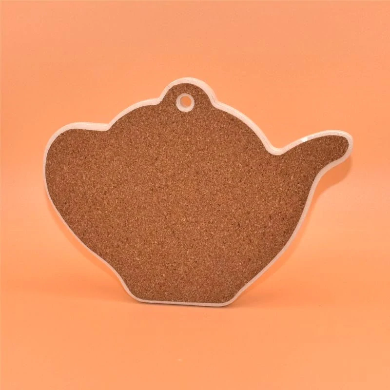 Keramický podtácek konvička zelený - Paní učitelka 