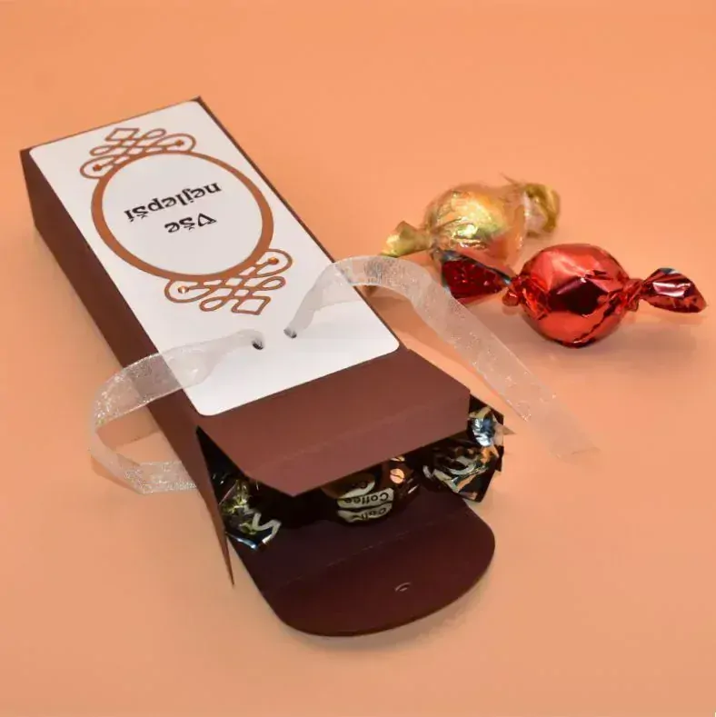 Malá bonboniera - Vše nejlepší červená