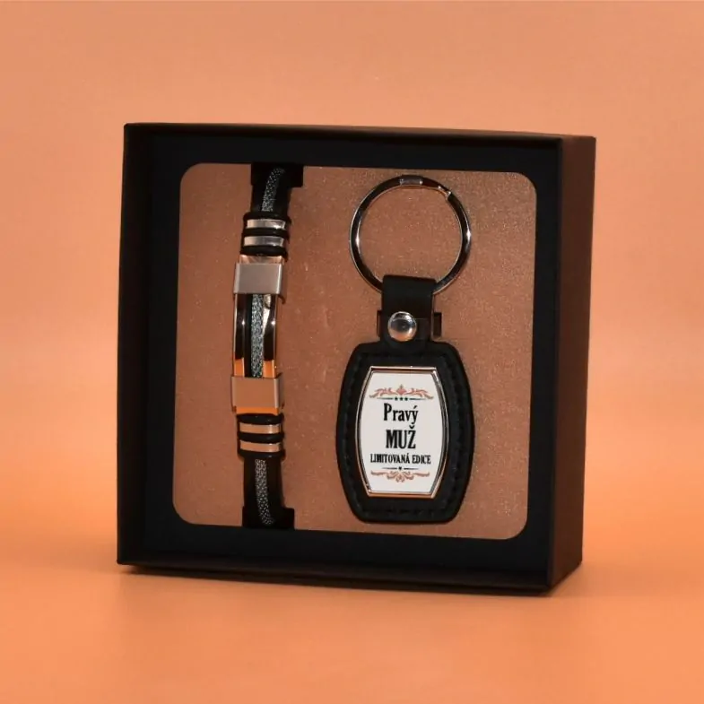 Dárková sada pánská - Pravý muž, limitovaná edice