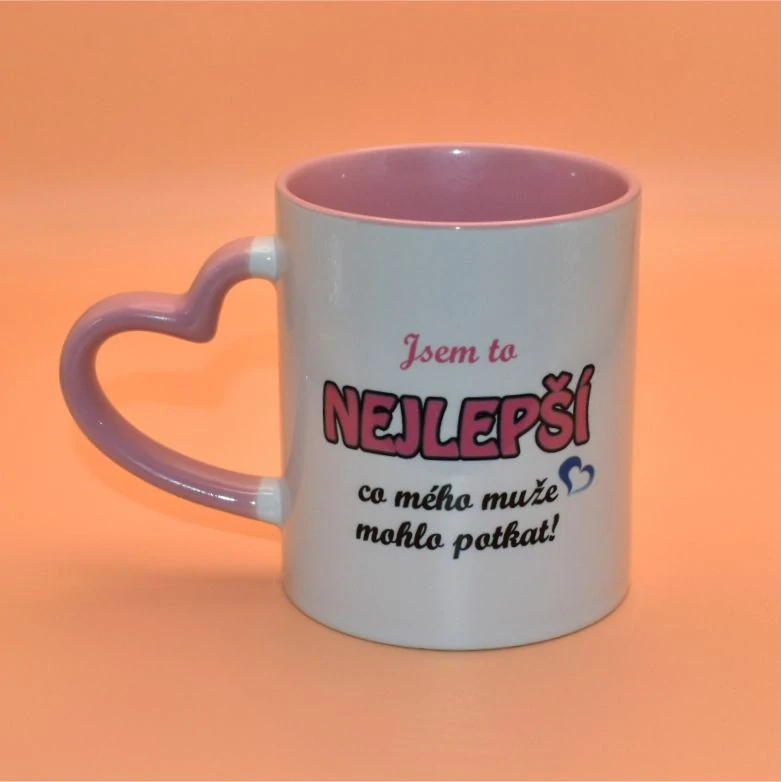 Párové keramické hrnky - Jsem to nejlepší