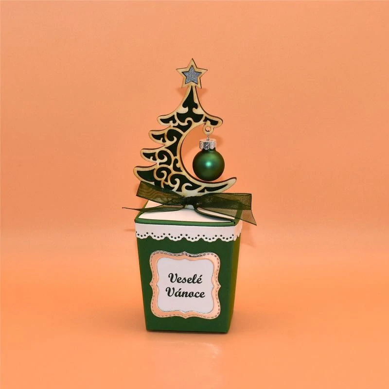 Italské lanýže - stromek vykrojený / zelená VV