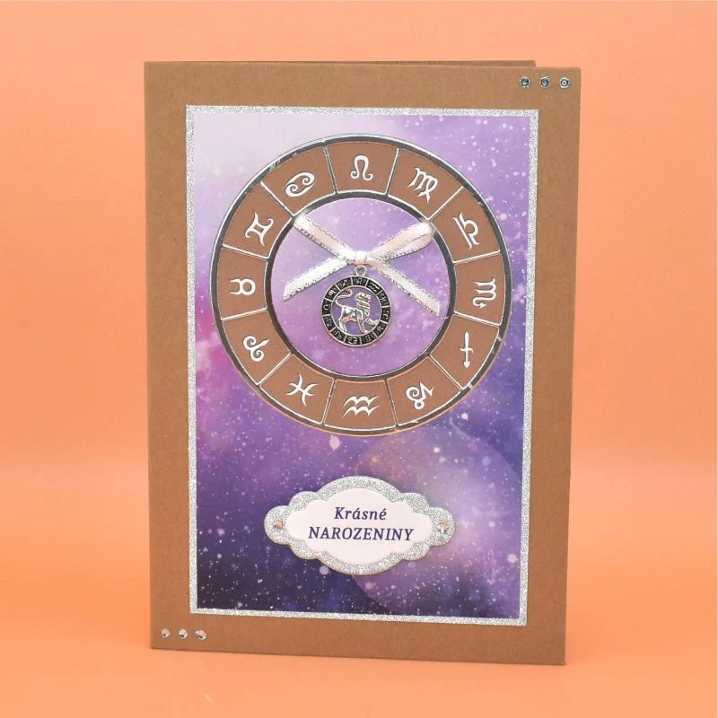 Gratulace - Znamení zvěrokruhu stříbrná - Štír