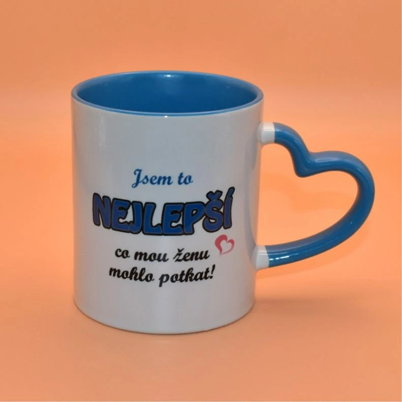 Párové keramické hrnky - Jsem to nejlepší