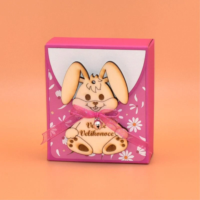 Velikonoční minibonboniera - Zajíček
