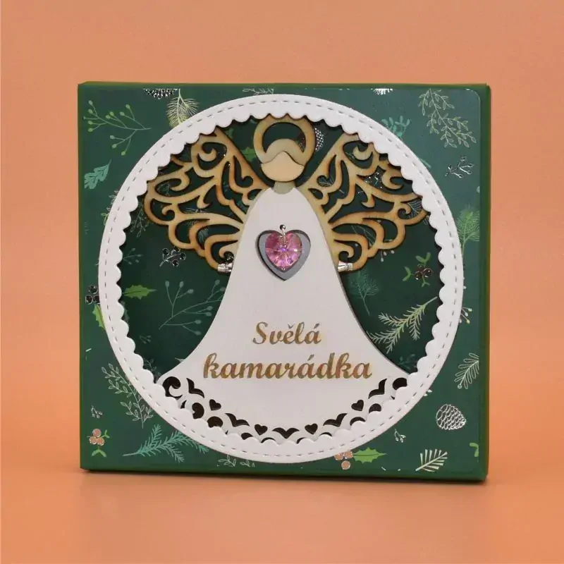 Anděl dřevo k postavení - Nejlepší maminka