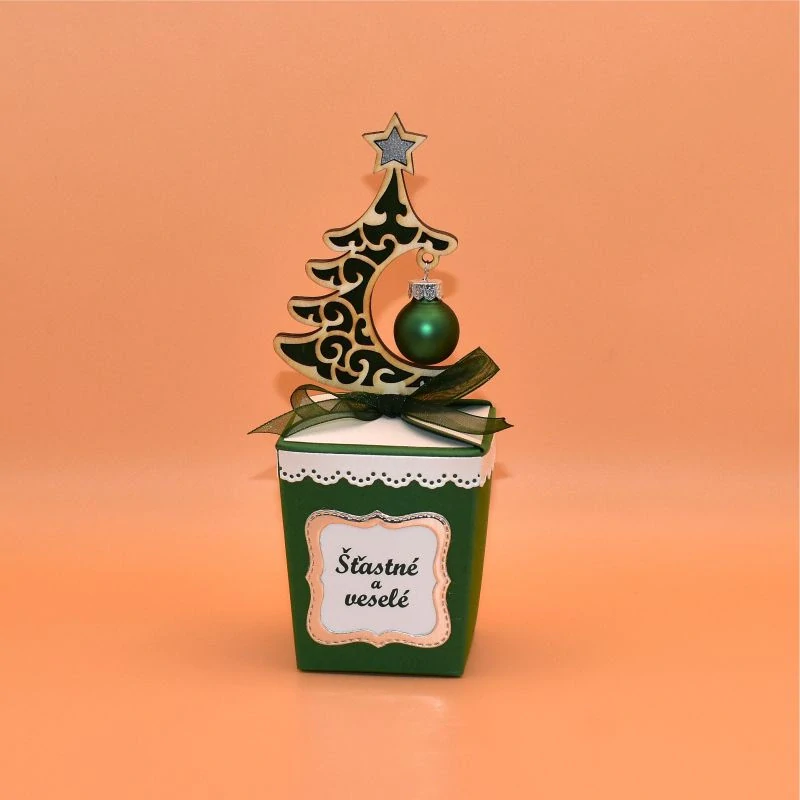 Italské lanýže - stromek vykrojený / zelená VV