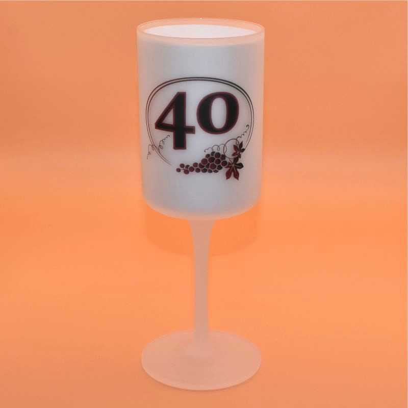 Sklenice na víno - Výročí