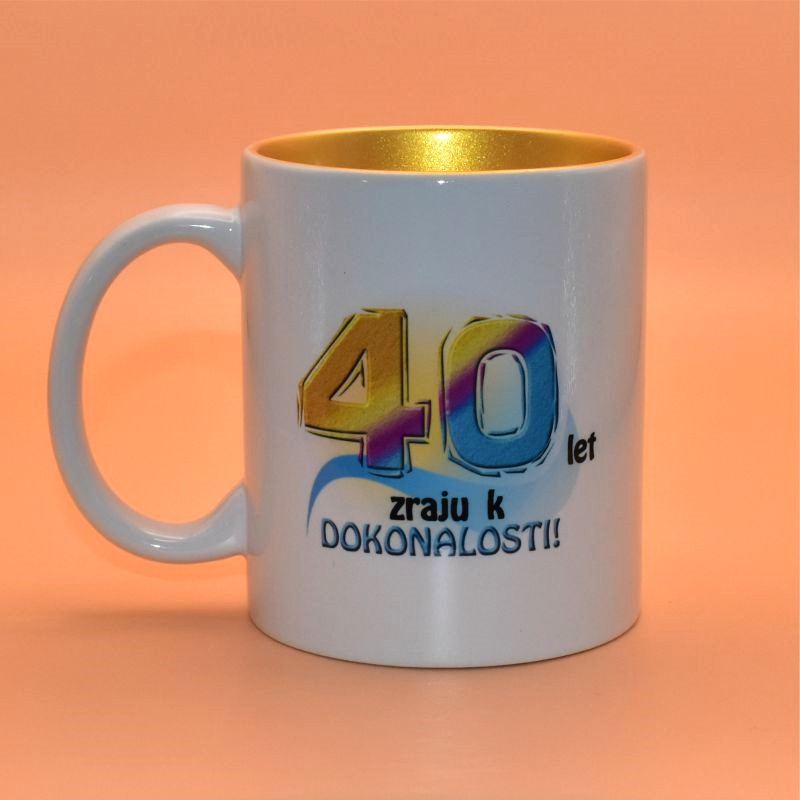 Keramický hrnek s potiskem - Výročí 30