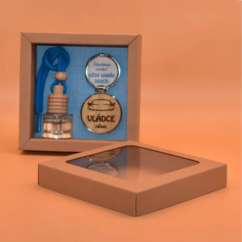 Dárková sada do auta - Vládce silnic - modrá