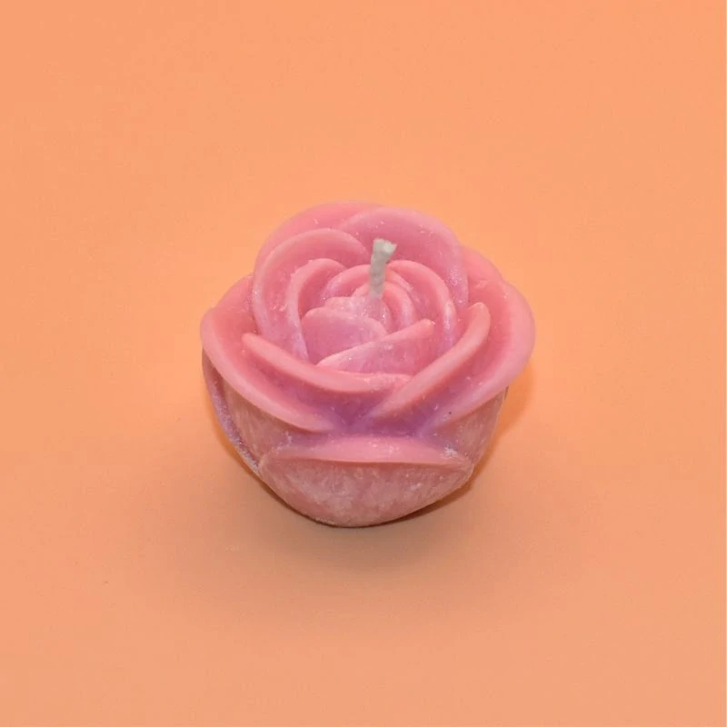 Dekorační svíčka - Růže fialová