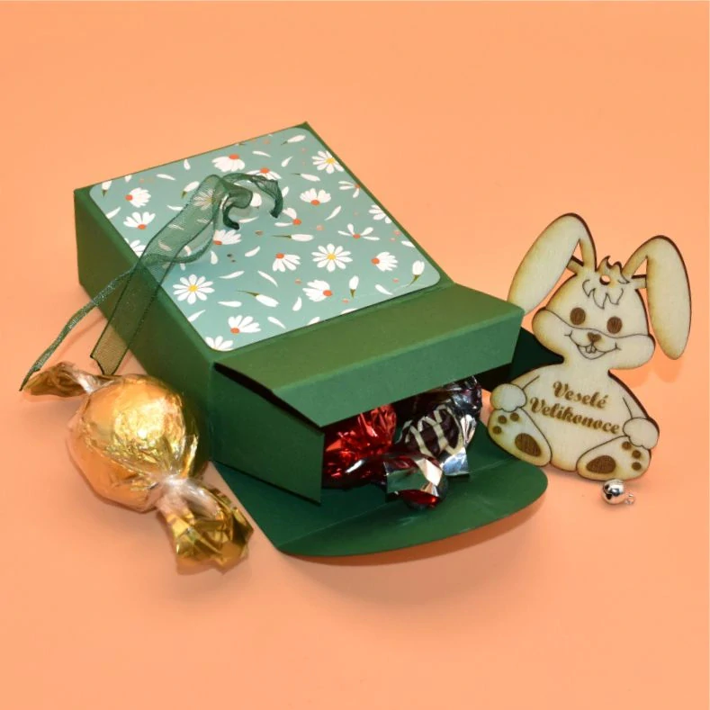 Velikonoční minibonboniera - Zajíček