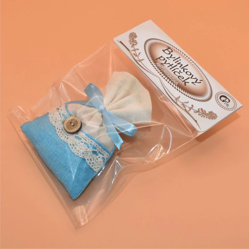 Bylinkový pytlíček mini růžový - Mateřídouška 