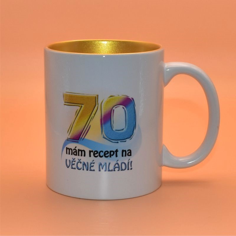 Keramický hrnek s potiskem - Výročí 30