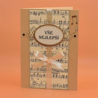 Gratulace - Vše nejlepší noty