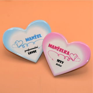 Keramické podtácky - Lovec/kořist