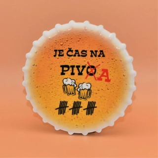 Keramický podtácek - Je čas na piva