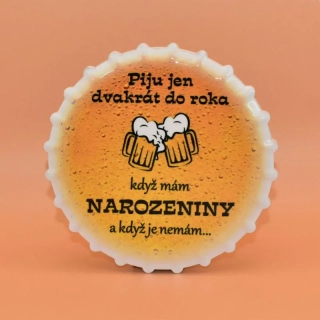 Keramický podtácek - Narozeniny